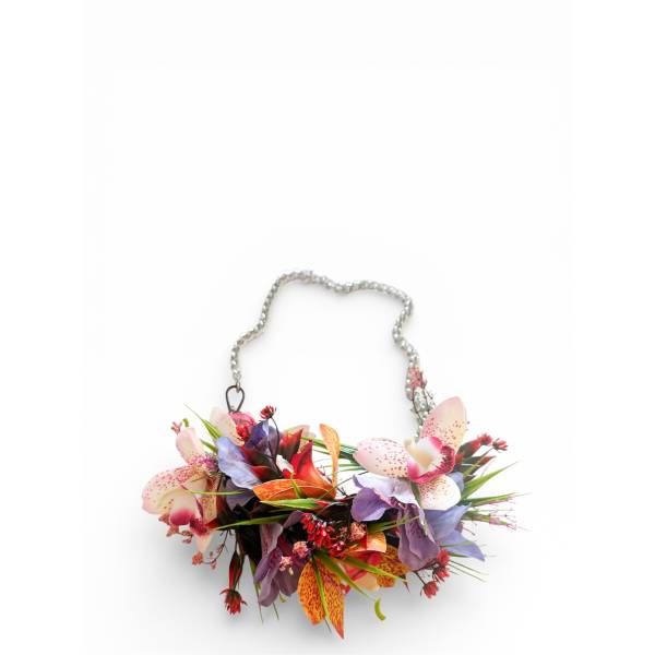 COLLANA FIORI MIX COLOR