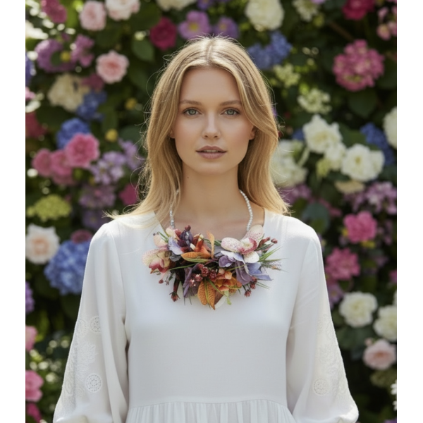 COLLANA FIORI MIX COLOR 2