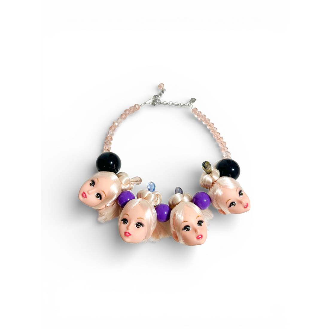 COLLANA TESTE VISO CRYSTAL GIRLS