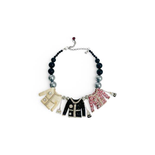 COLLANA TRE GIACCHE CRISTALLO