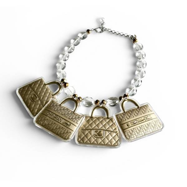 COLLANA BORSE GRIFFATE