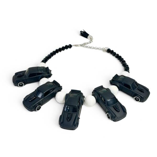 COLLANA MACCHININE BLACK