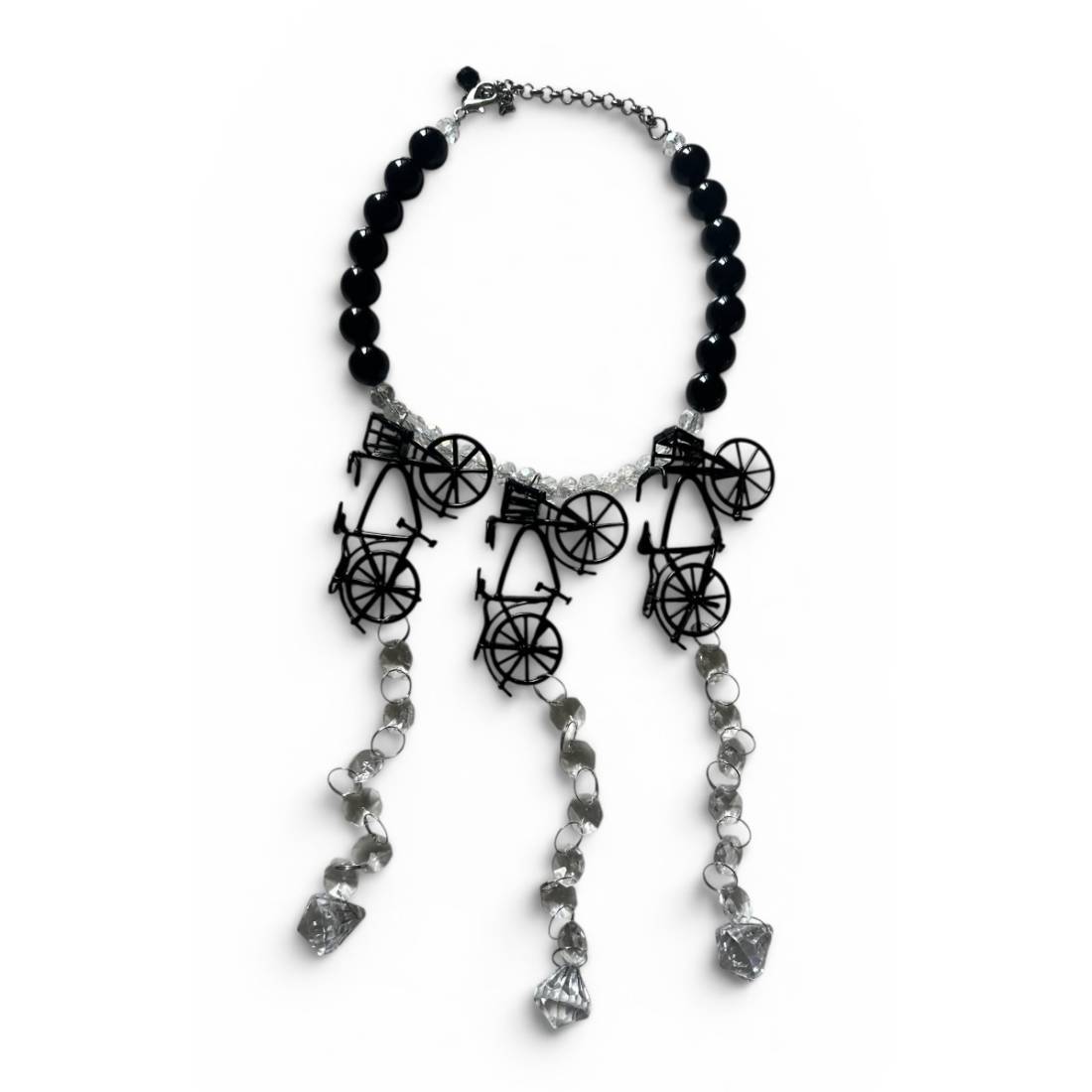 COLLANA MINI BICICLETTA BLACK E...