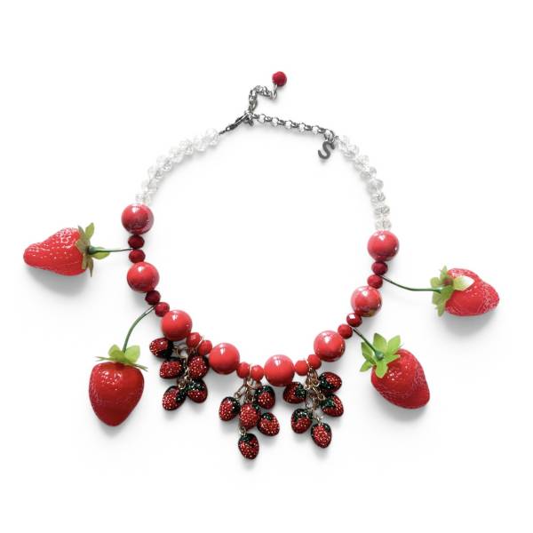 COLLANA GIROCOLLO FRAGOLA...