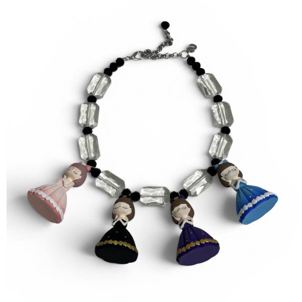 COLLANA BAMBOLE OCCHI CHIUSI