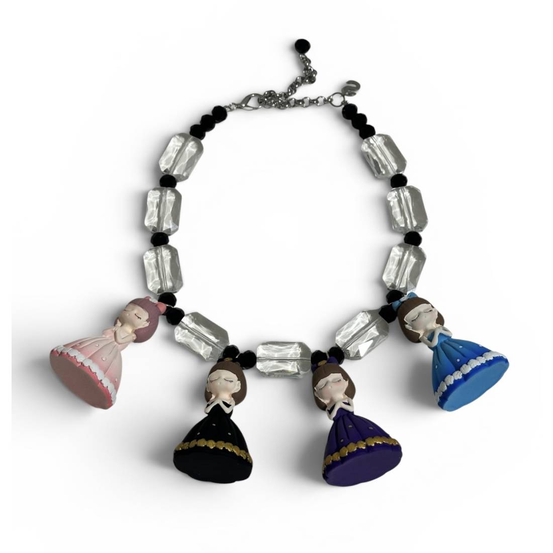 COLLANA BAMBOLE OCCHI CHIUSI