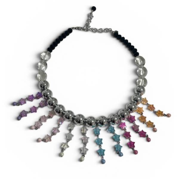 COLLANA MINI STELLE PENDENTI