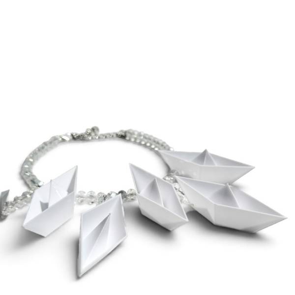 COLLANA BARCHETTE BIANCHE NEW