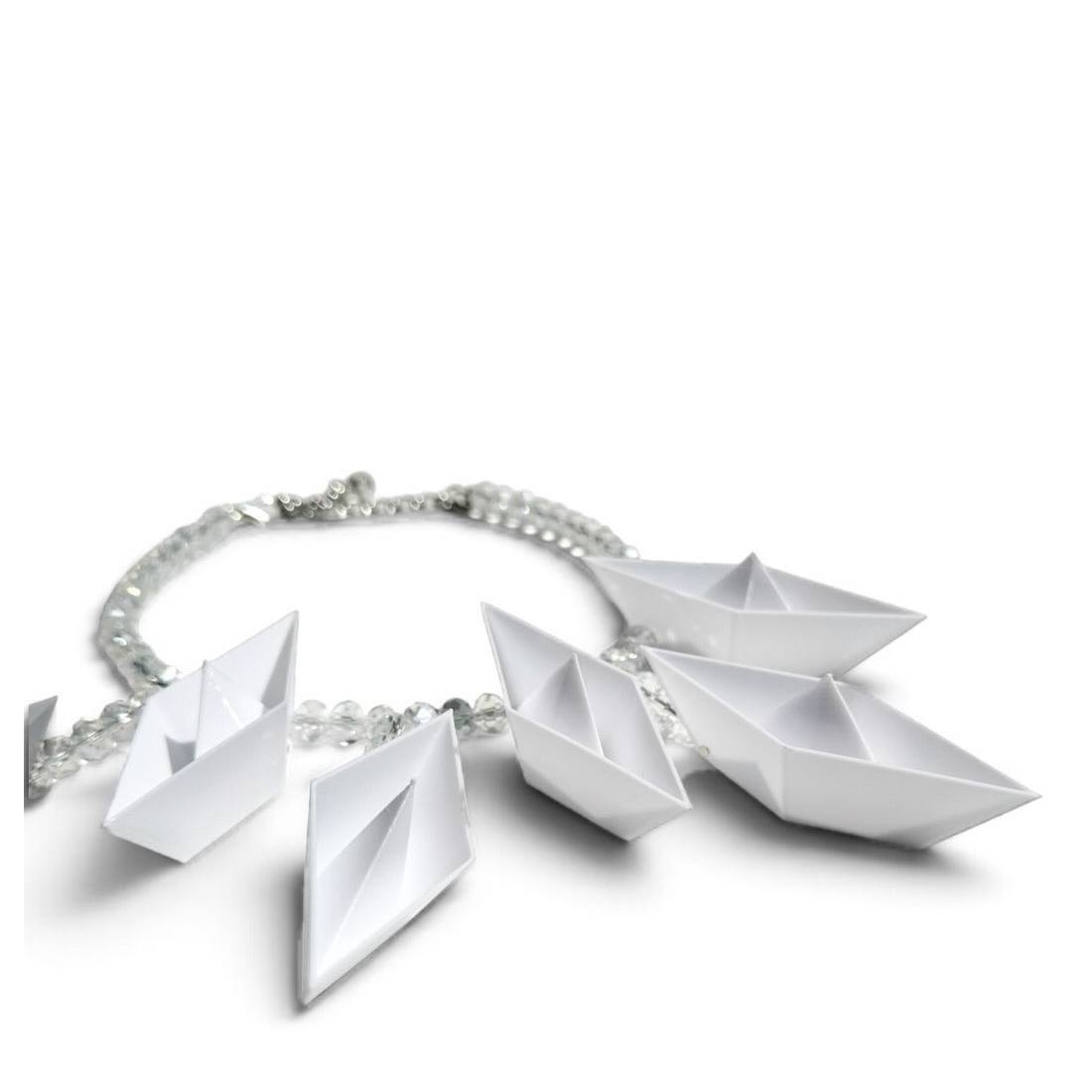 COLLANA BARCHETTE BIANCHE NEW