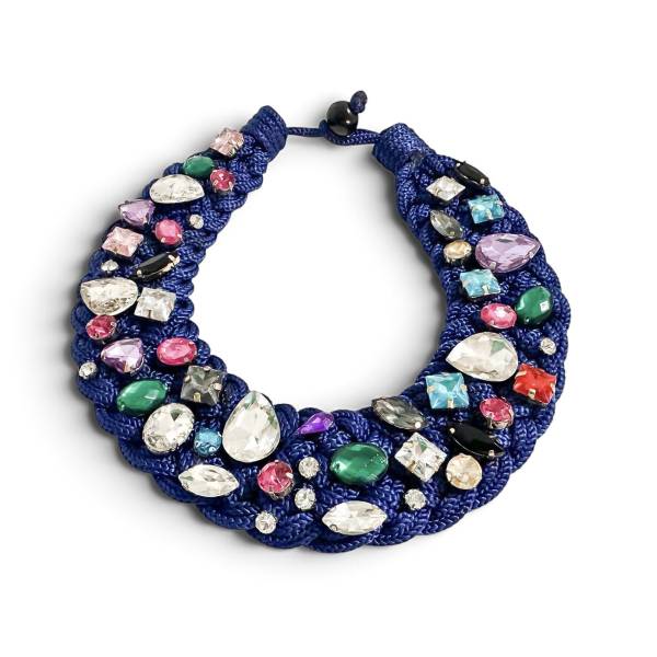 COLLANA GIROCOLLO GEMME...