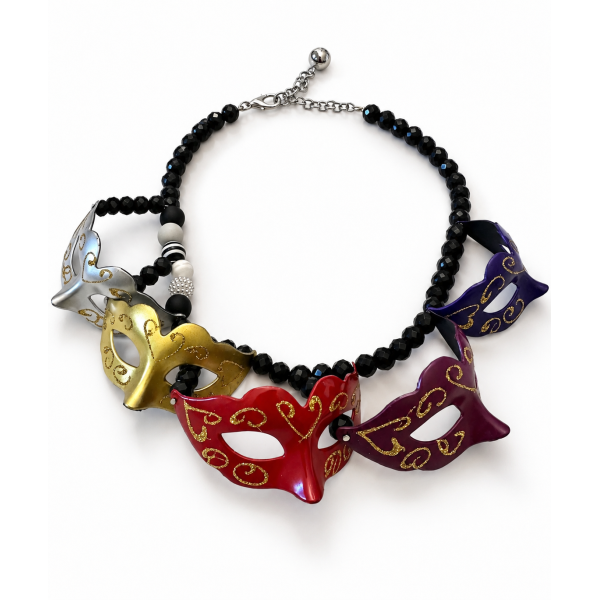 COLLANA MASCHERE CARNEVALE