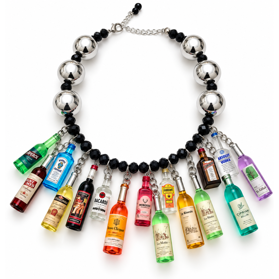 COLLANA VINO COLOR