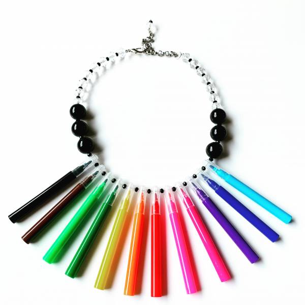 COLLANA MINI PENNARELLI COLOR