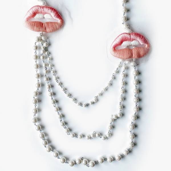 COLLANA BOCCA ROSA