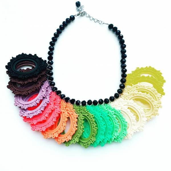 COLLANA CORNICI COLOR MULTI
