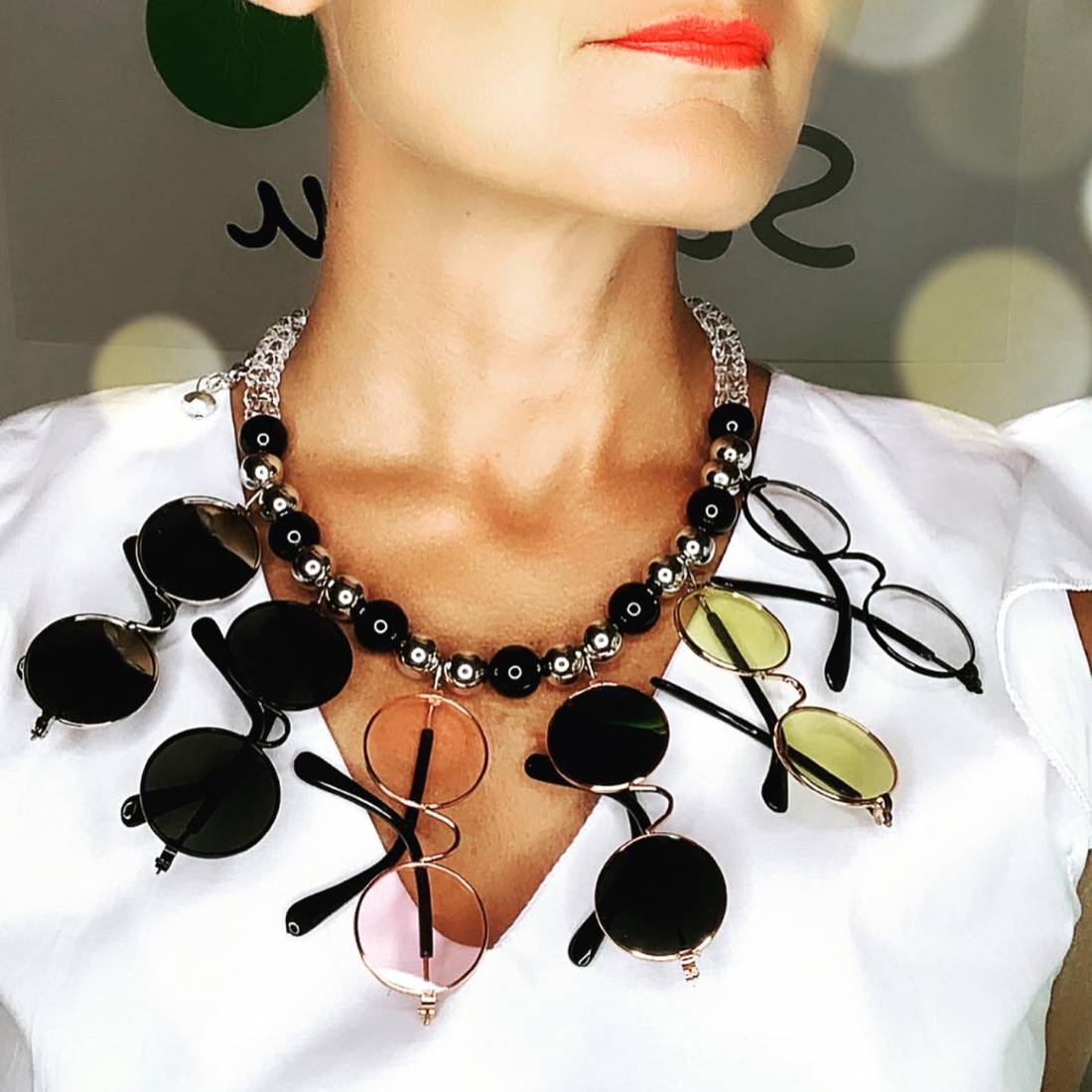 COLLANA OCCHIALI POTTER DA SOLE