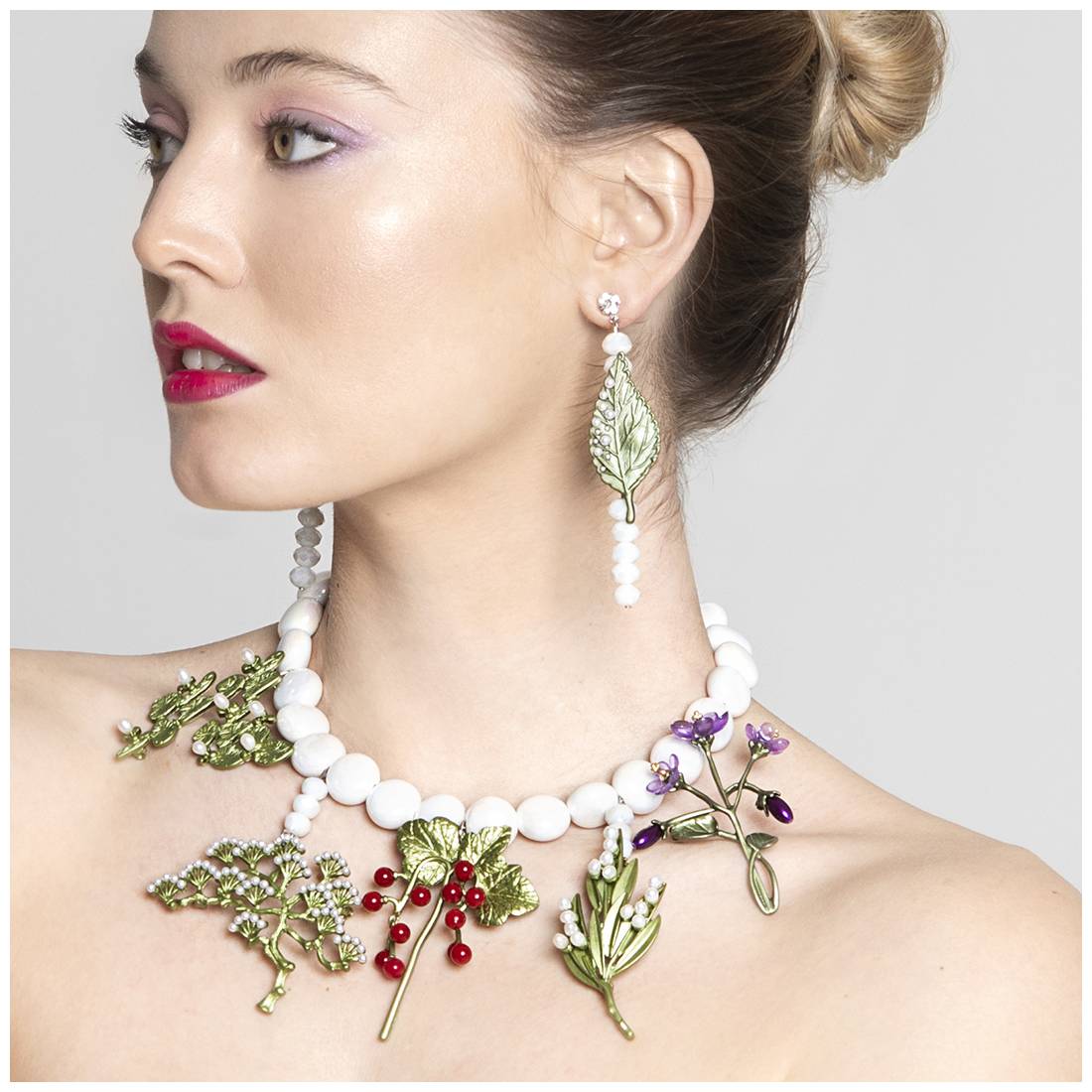 COLLANA FOGLIE CHIC