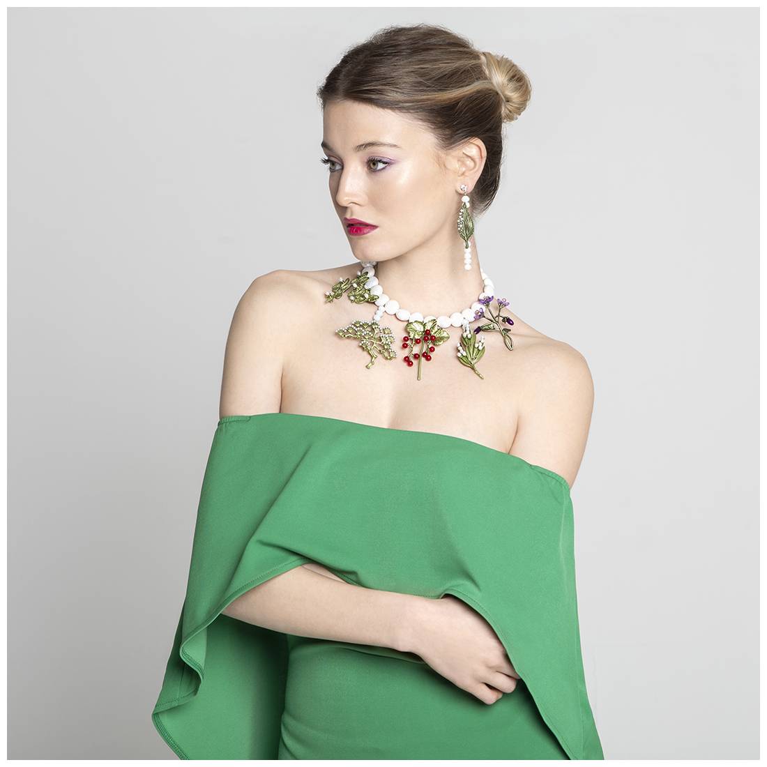 COLLANA FOGLIE CHIC