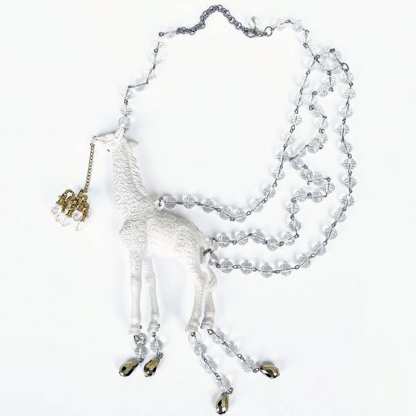COLLANA GIRAFFA WHITE