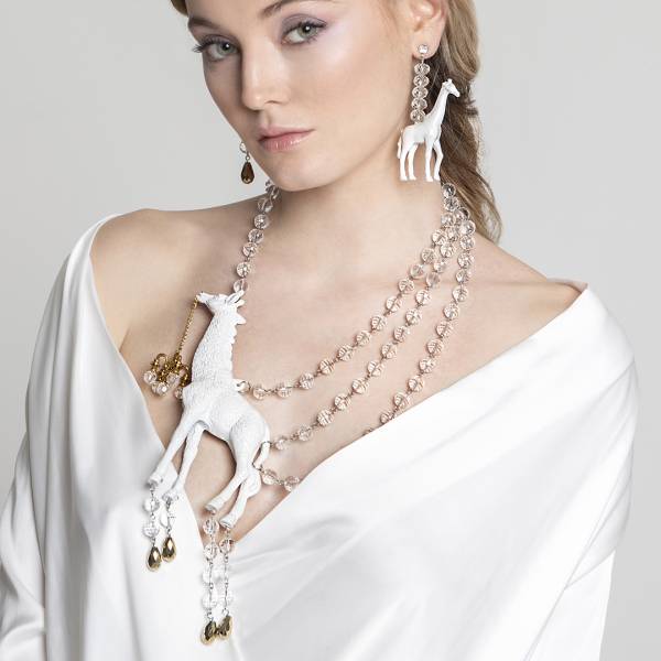 COLLANA GIRAFFA WHITE 2