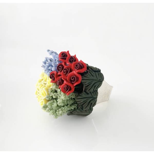 ANELLO BOUQUET QUADRATO 2