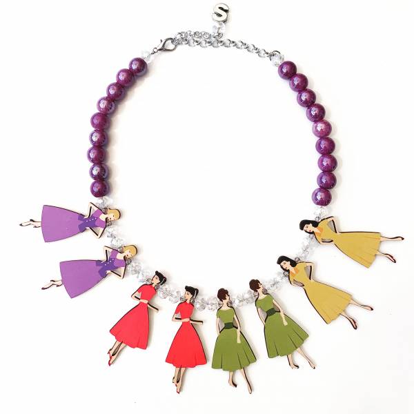 COLLANA DONNE MINI SAGOME