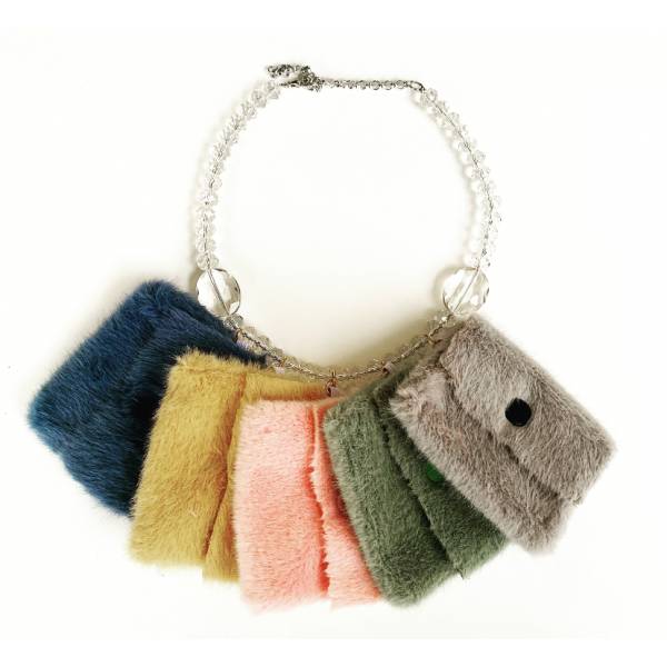 COLLANA BORSETTE PELUCHE