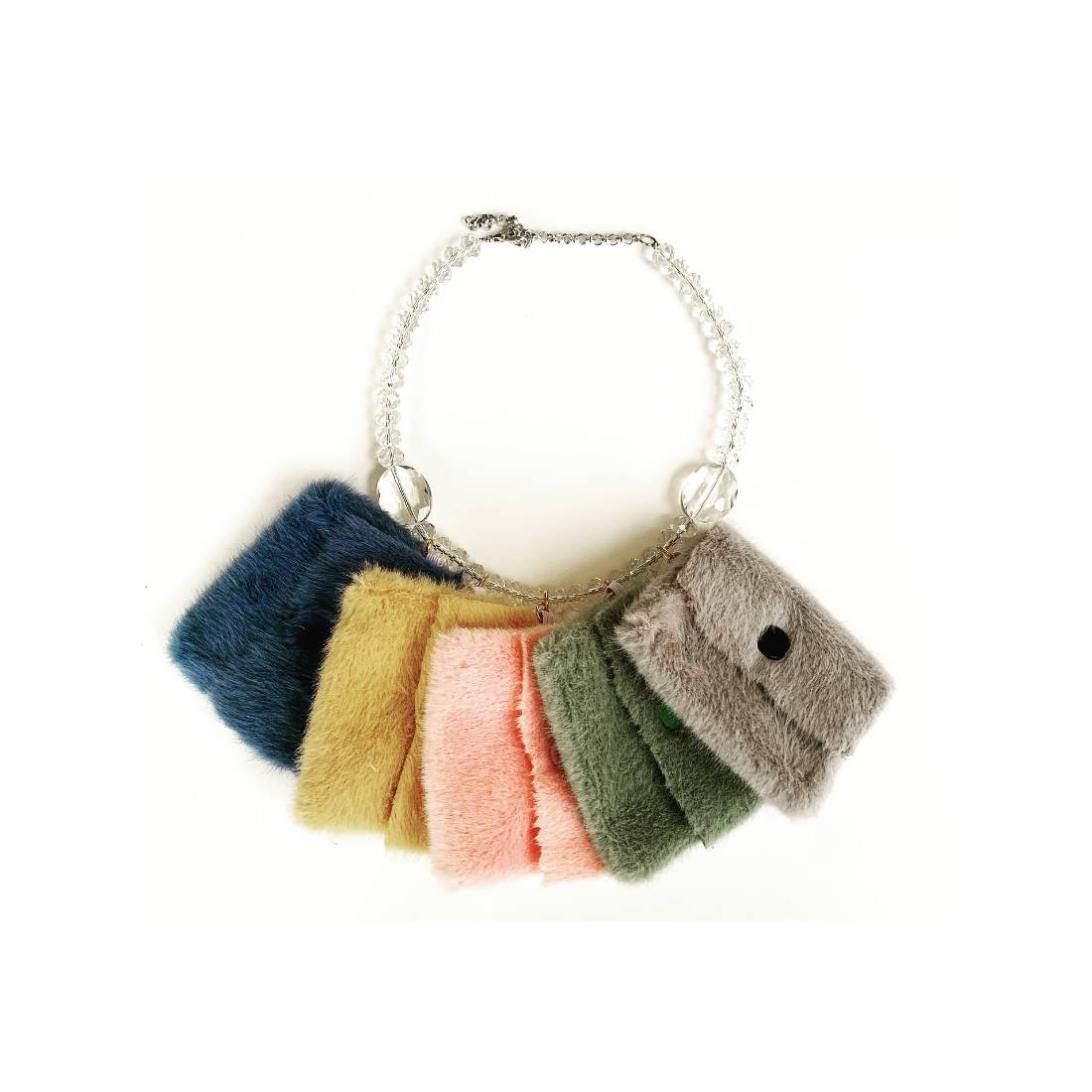 COLLANA BORSETTE PELUCHE