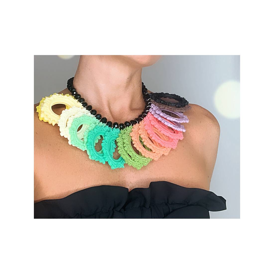 COLLANA CORNICI COLOR MULTI