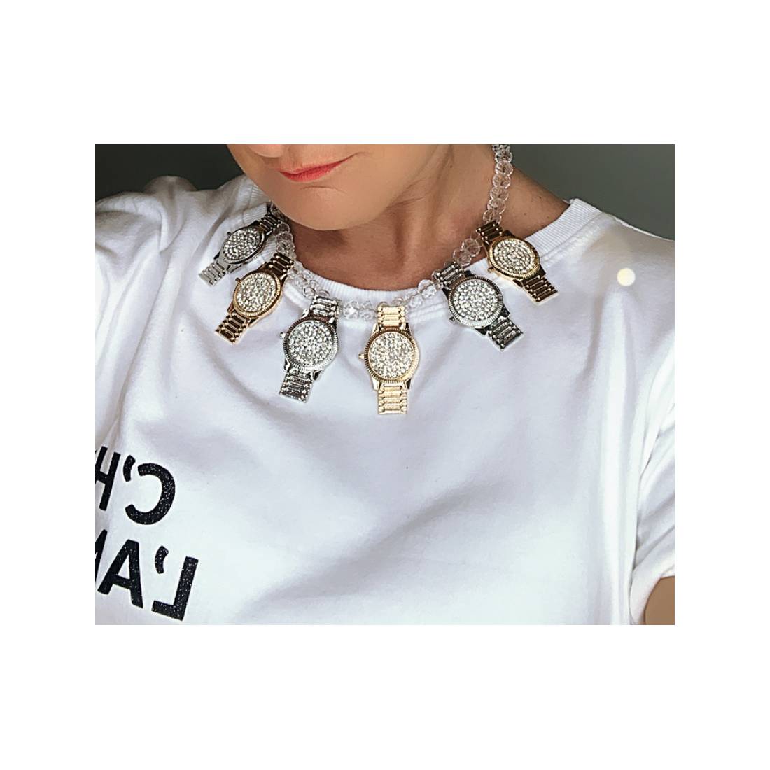 COLLONA OROLOGI CRYSTAL GIROCOLLO