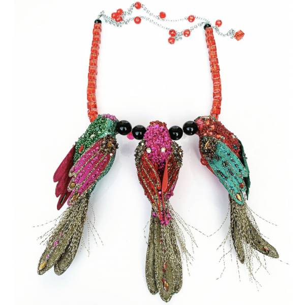 COLLANA PAPPAGALLI CRISTALLO