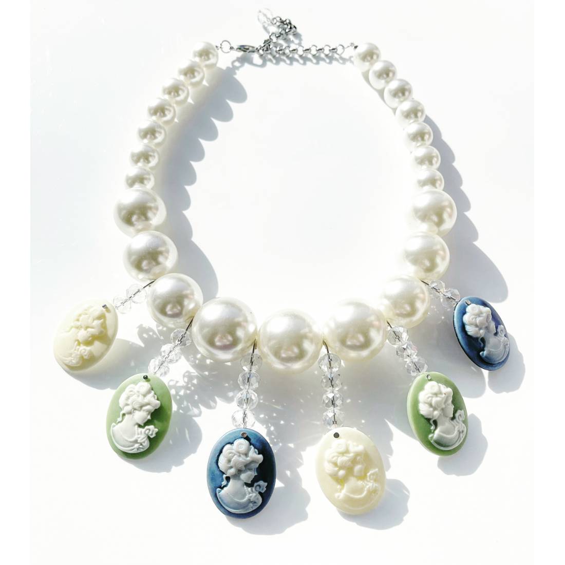 COLLANA CAMMEI BLU