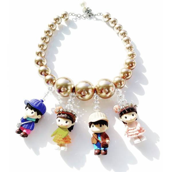 COLLANA MINI PERSONAGGI CON...