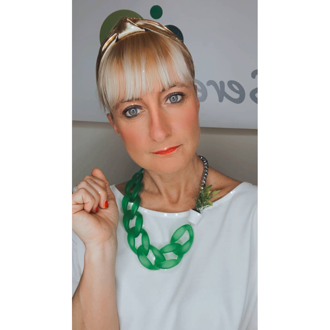 COLLANA PIANTINA GREEN