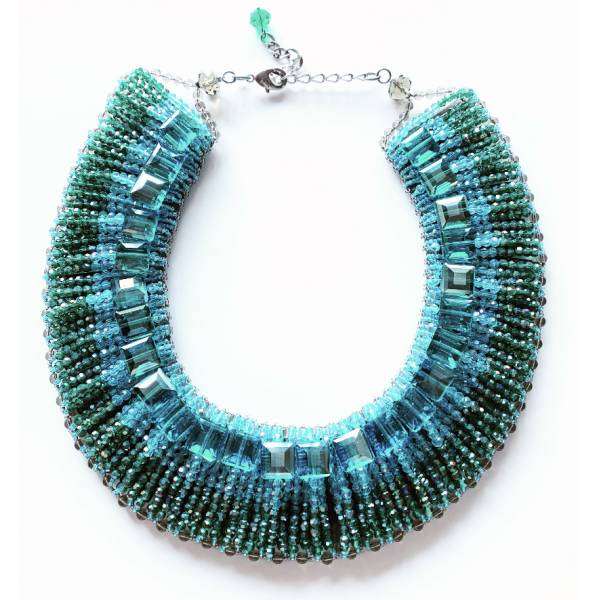 COLLANA LUXURY BLU