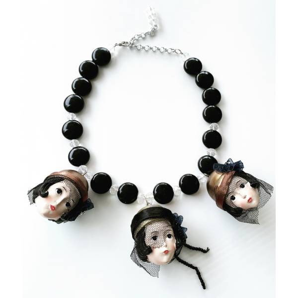 COLLANA TESTE ANNI 20