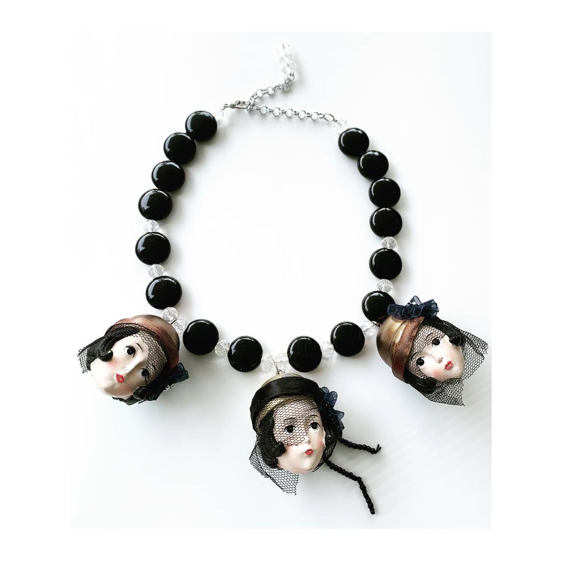 COLLANA TESTE ANNI 20