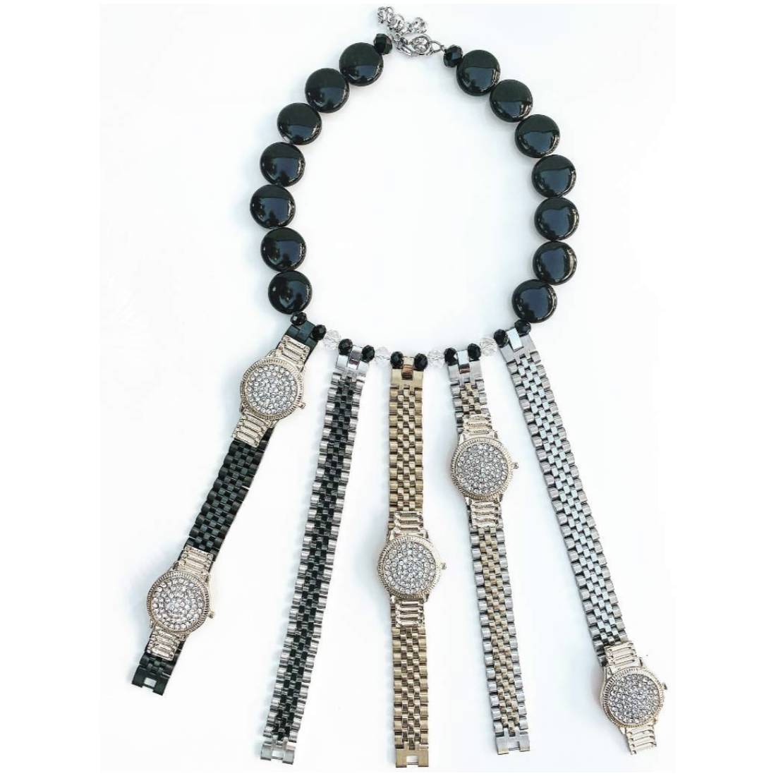 COLLANA CINTURINI ACCIAIO E OROLOGI...