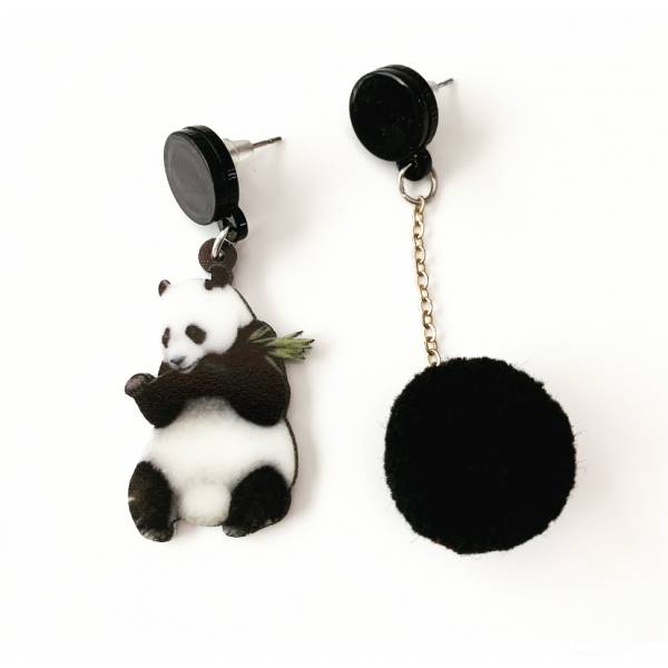 ORECCHINI PANDA