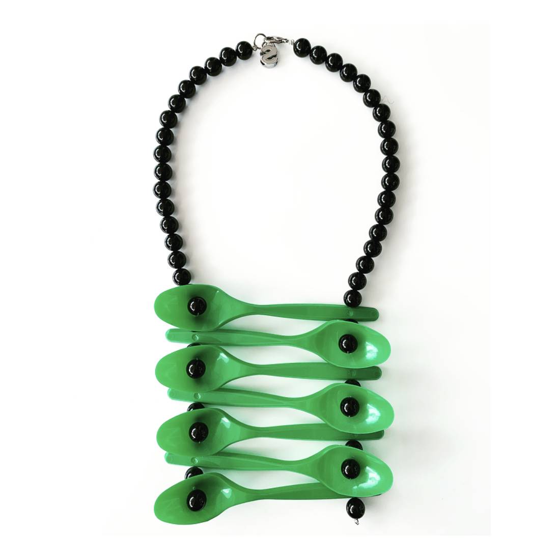 COLLANA CUCCHIAINI VERDI SCALETTA