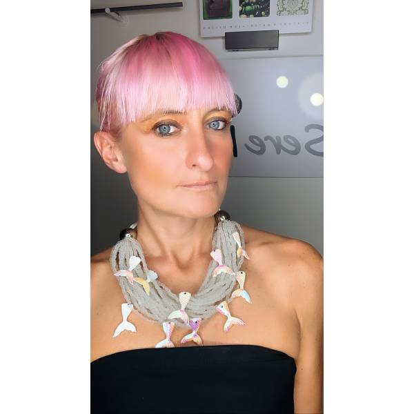 COLLANA CODE SIRENA BIANCHE 2