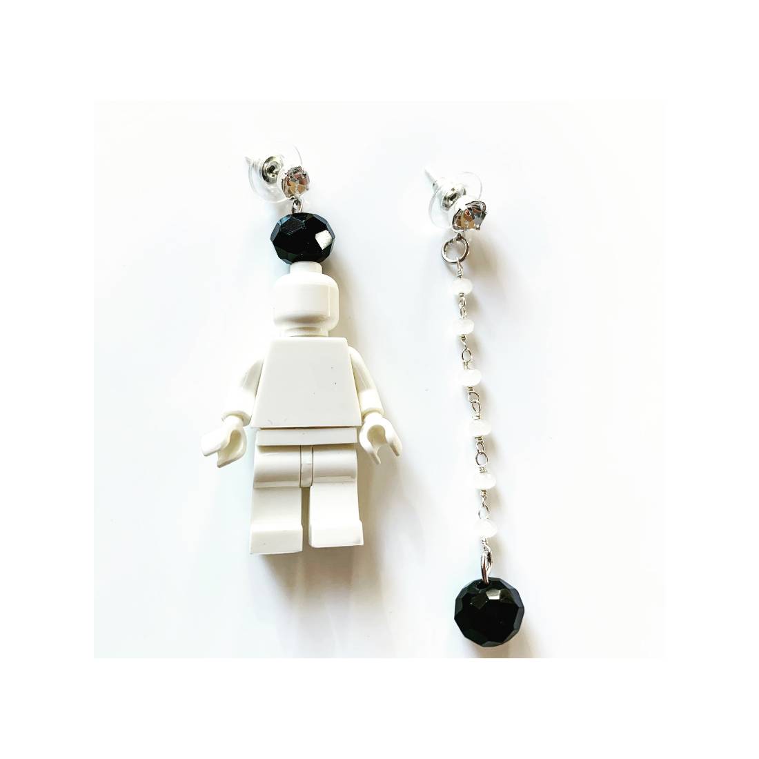 ORECCHINO ROBOT BIANCO