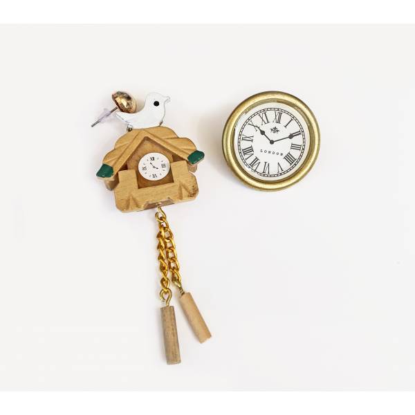 ORECCHINO OROLOGIO A CUCU