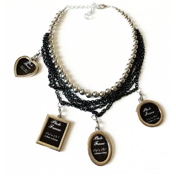 COLLANA CORNICI SILVER