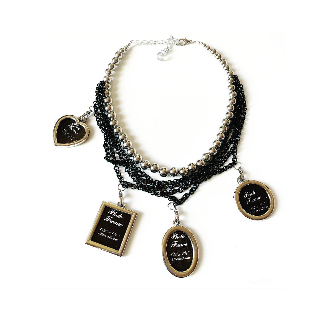 COLLANA CORNICI SILVER
