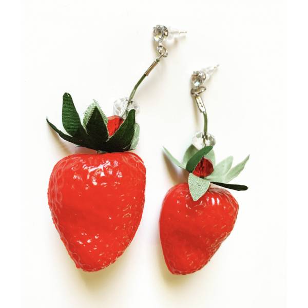 ORECCHINI FRAGOLA