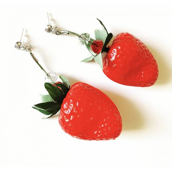 ORECCHINI FRAGOLA 2