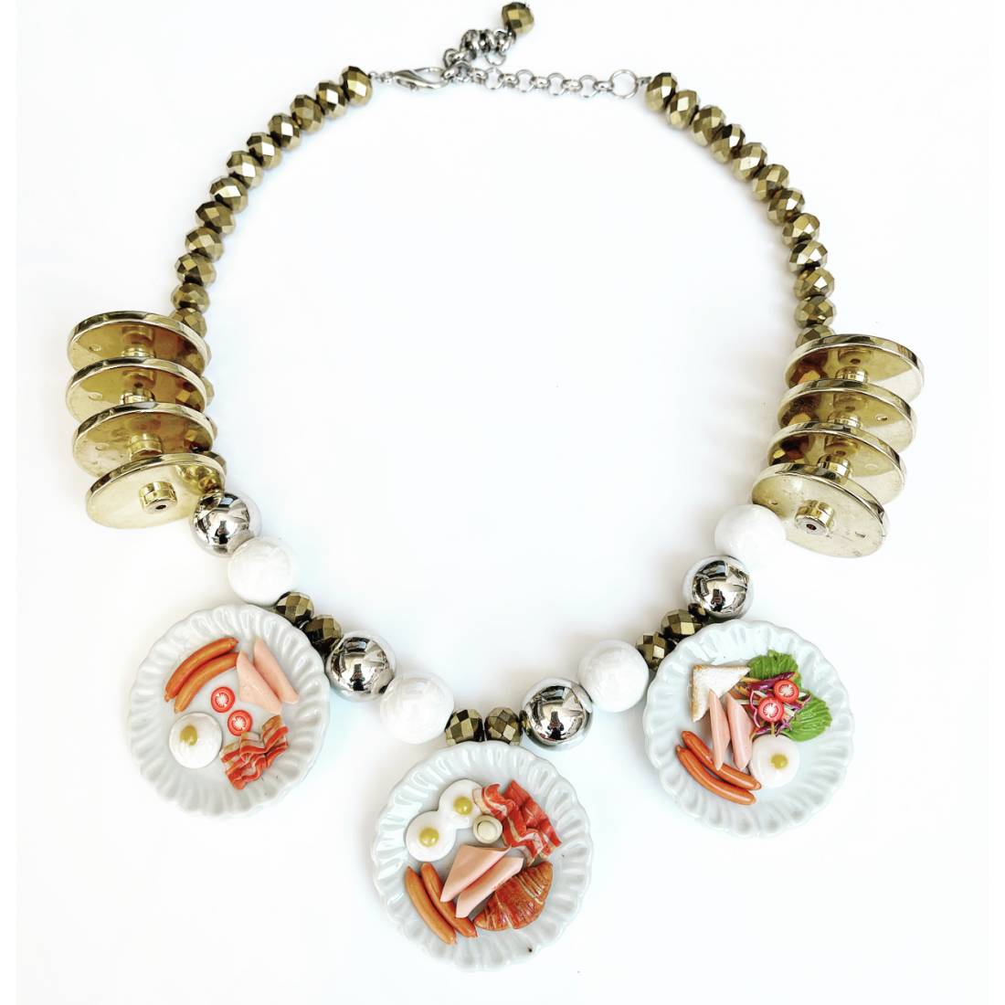 COLLANA CON PIATTI COLAZIONE