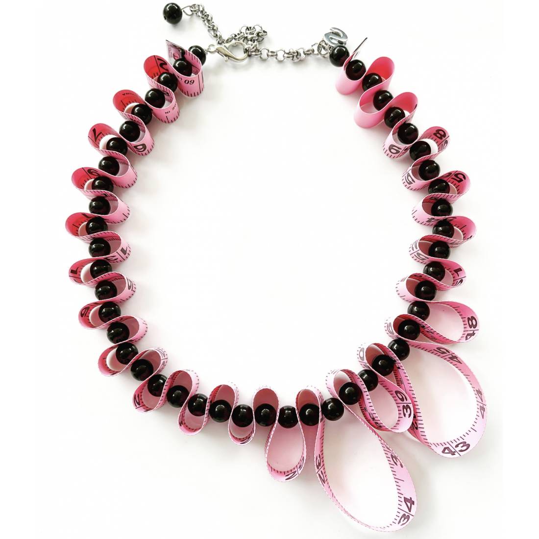 COLLANA CENTIMETRO ROSA