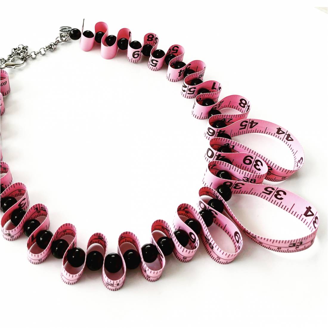 COLLANA CENTIMETRO ROSA